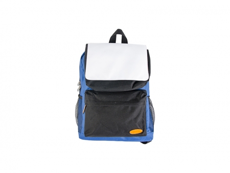 Kids School Bag (Blue w/ Black Pocket)