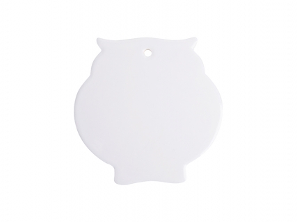 Shaped Ceramic Coaster w/ Cork