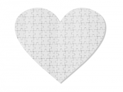 Puzzle Tela Corazón
