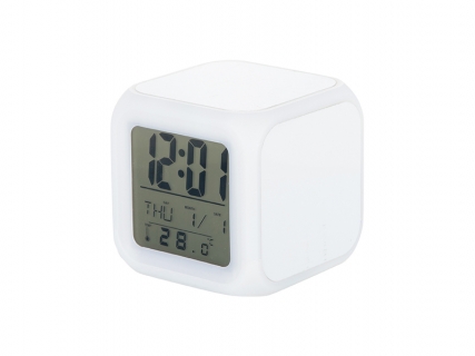 Glowing Led 7 Color Change Digital Alarm Clock