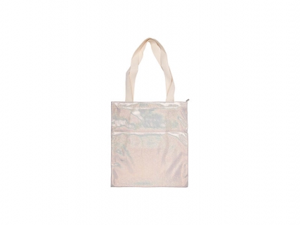 Glitter Tote Bag (34*37cm, Champagne)