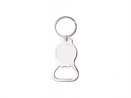 Round Bottle Opener Keyring