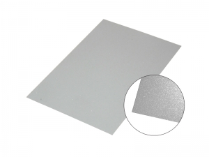 Silver Aluminum Sparkling Board