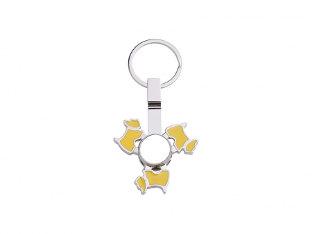 Fidget Spinner Key Ring (Dog)