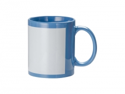 11oz Full Colour Mug w/o White Patch(Light Blue)