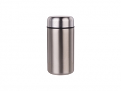 16oz/480ml Stainless Steel Food Jar (Silver) MOQ:500