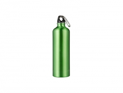 750ml Aluminum Water Bottle - Green
