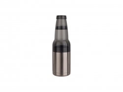 17oz/500ml Stainless Steel Beer Keeper w/ Bottle Opener(Silver)