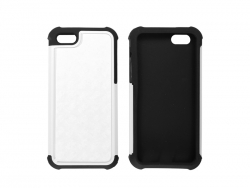 iPhone 5/5S/SE PC+硅胶 二合一 白色