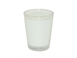 1.5oz Shot Glass Mug with White Patch