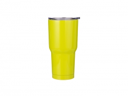 30oz Stainless Steel Tumbler (Lemon Green)
