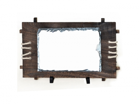 Big Rectangular Stone with Frame(28*30cm)