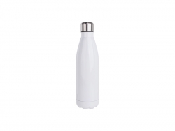 25oz/750ml Stainless Steel Cola Bottle (White)