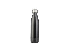 17oz/500ml Stainless Steel Cola Bottle (Black)