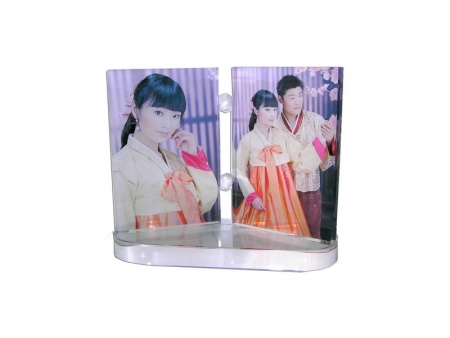 Twin Square-shaped Crystal
