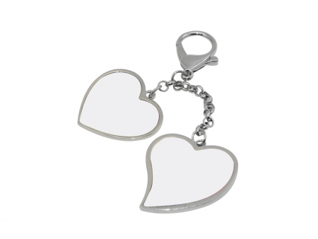 Two hearts Hanging Chain