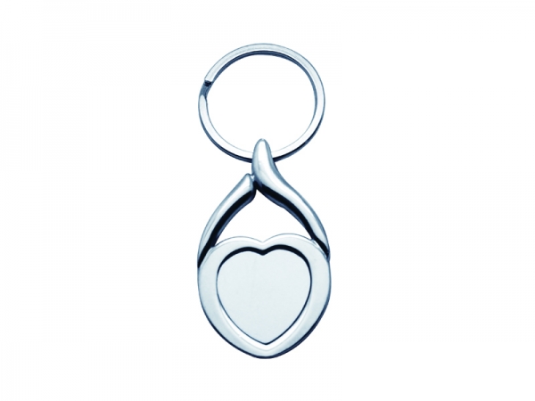 Heart Shaped Key Ring YA61