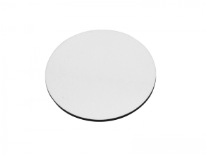 Round Hardboard Fridge Magnet (9.5*0.3cm)