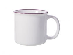 10oz/300ml Ceramic Enamel Mug (PL)