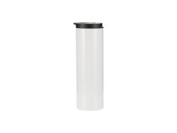 500ml Stainless Steel Flask Bottle (White)
