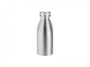 12oz/350ml Stainless Steel Milk Bottle (Silver)