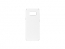 Carcasa para Samsung 2017 Galaxy J3 Prime con inserción (Plástico,Blanco)