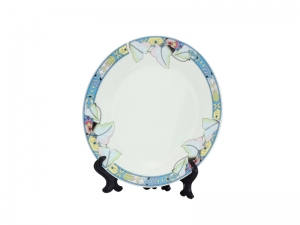 7.5&quot; Rim Plates(Lotus Leaf)