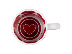 11oz Motto Mug (I LOVE YOU, Red)