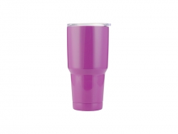 30oz Stainless Steel Tumbler(Purple)