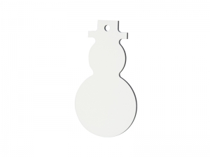 HardBoard Ornament Snowman