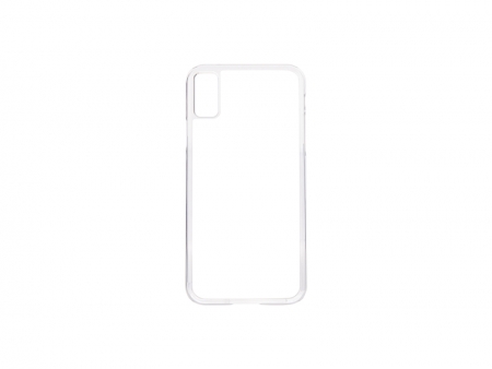 iPhone X Cover (Plastic, Clear)