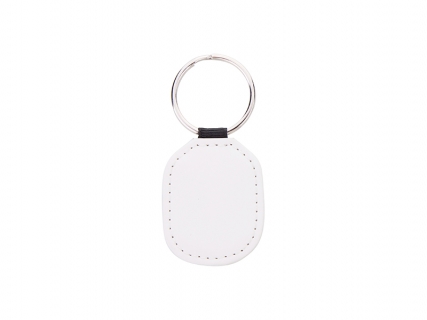 PU Keychain (4*5cm, Double Sides Printable)