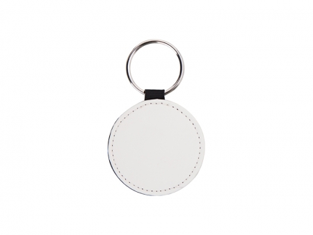 PU Leather Key Chain (Round)