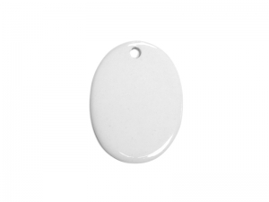 Oval Ceramic Ornament