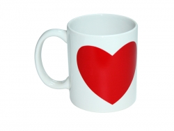 11oz Heart Color Change Mug