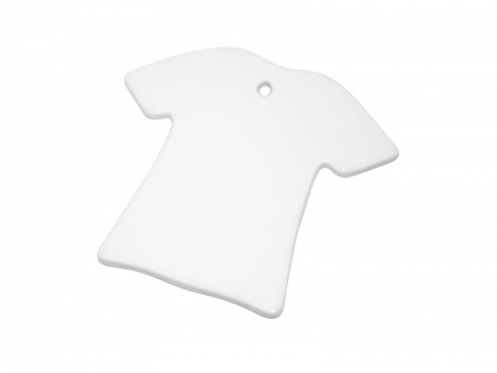 T-shirt Shaped Ceramic Ornament