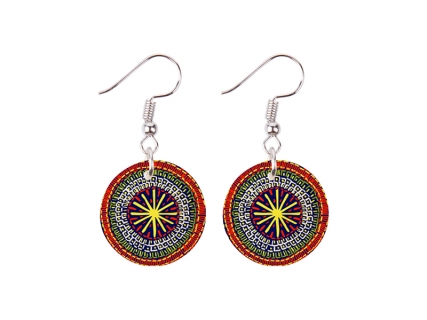 Round Shell Earring (φ20mm)