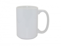 15oz White Photo Coffee Mug (J·S)