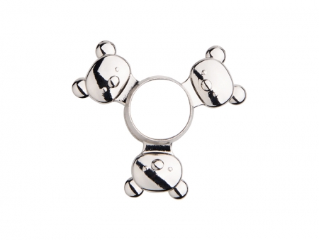 Fidget Spinner(Panda, Silver)