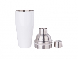 750ml Stainless Steel Cocktail Shaker (White)