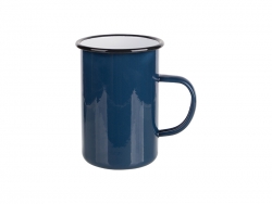 15oz/450ml Enamel Mug (Blue) MOQ:2000pcs