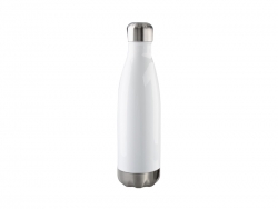 17oz/500ml Stainless Steel Cola Bottle(White)