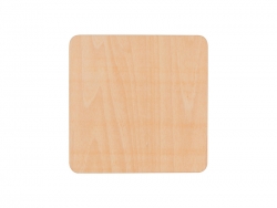 Posavasos sublimación cuadrado madera contrachapada (9.5*9.5cm)