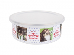 20oz/600ml Enamel Bowl w/ Lid