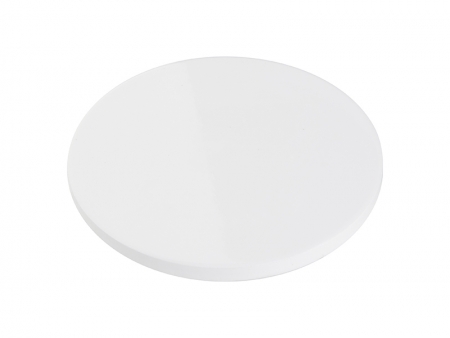 Round Ceramic Coaster w/ Cork