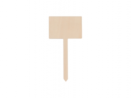Plywood Garden Stake (Rectangle,7*17.5cm)