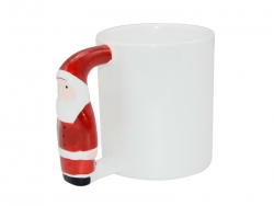 11oz Santa Claus Handle Mug