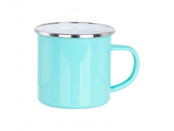 Taza Esmaltada Extra Brillo 12oz/360ml (Verde Menta)