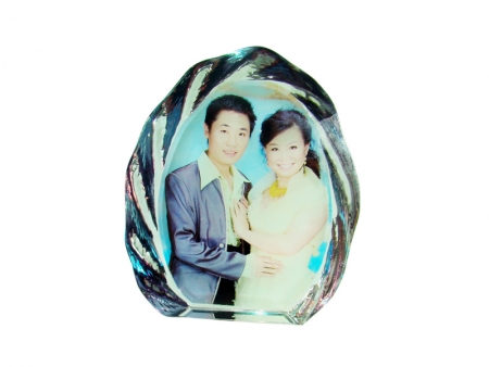 Inclined Ball-shaped Crystal