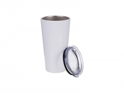 16oz/480ml Stainless Steel Tumbler (White)